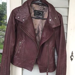 Aritza leather jacket